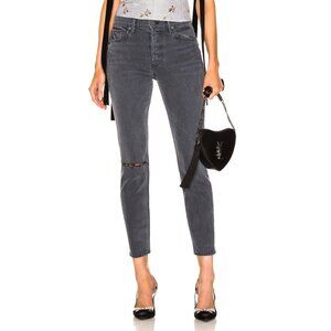 GRLFRND Karolina Future Forever High Rise Skinny Crop Jeans